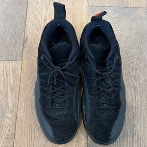 Jordan Black and Red Sneakers